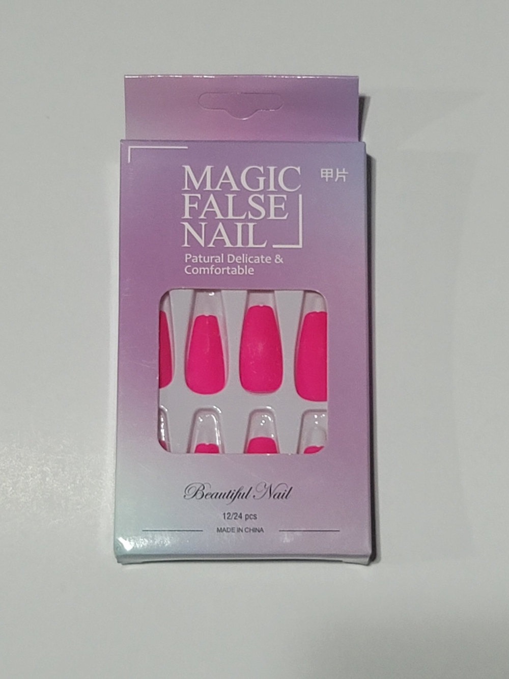 ❤️🔥6/$15❤️🔥 Bright Pink Press-On Nails